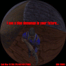 I SEE A BLUE DEMOMAN...